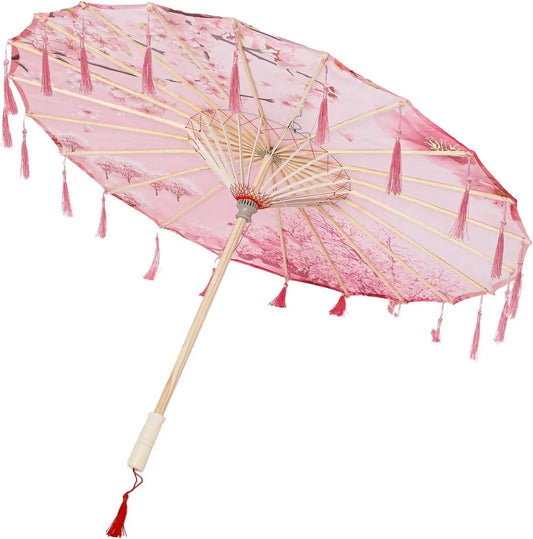 Chinese Silk Parasol
